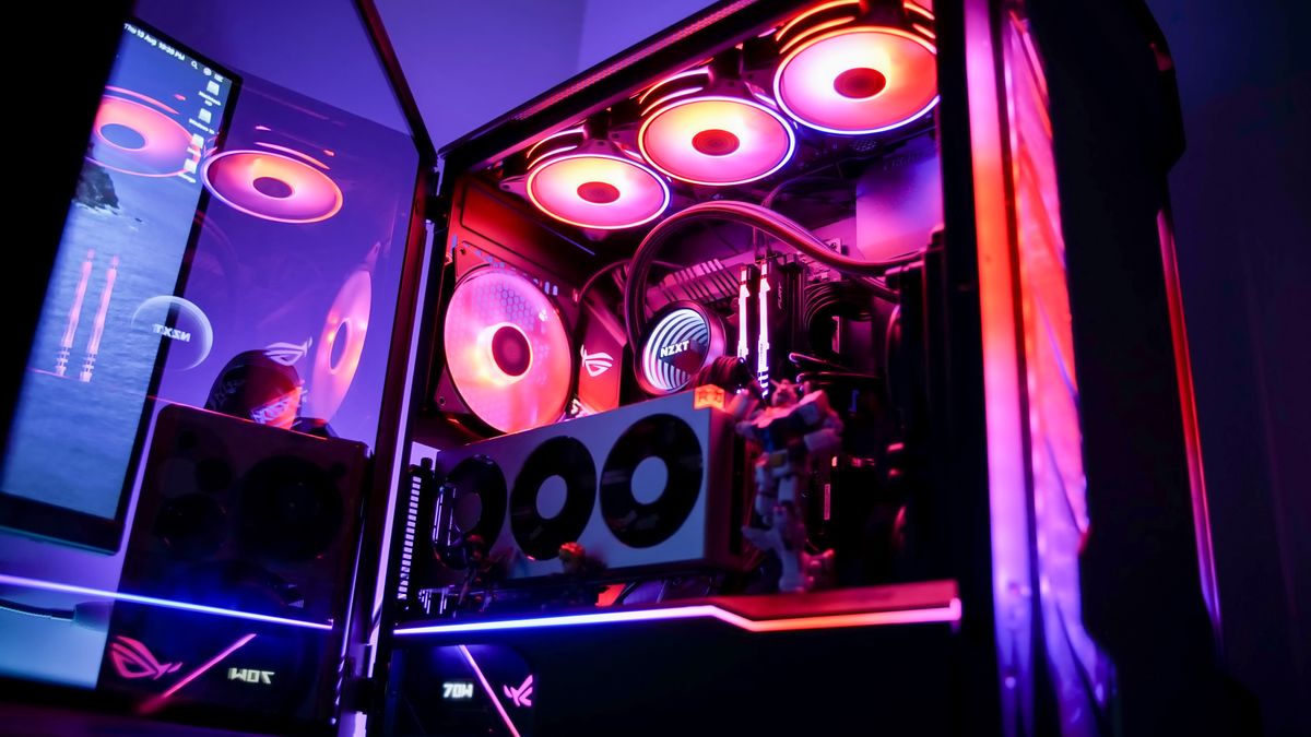 A powerful gaming PC
